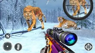 Wild Dino Hunting Gun Games - Android Gameplay #3