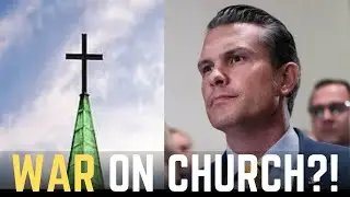 Anti-Ice Activist Targets Secretary of War Hegseth AT CHURCH!