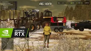 FS25 Ponsse Buffalo P&otilde;llu K&uuml;la Map Winter Logging RTX 4050 6GB Lenovo LOQ Gaming Laptop