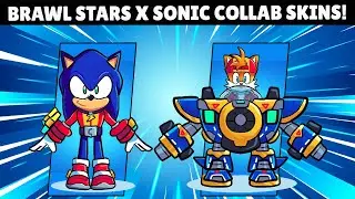 Brawl Stars x Sonic Collab Skins & More