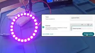 Home Assistant PyPortal LED Ring Demo