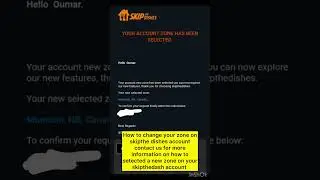 How to change zone on skipthedishes account #skipthedishes #skipthedishes #gig #waitlist #reactivate