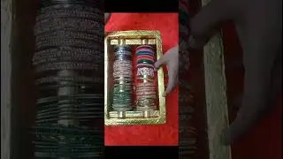 how to make bangle Box at Home with thermocol ❤️