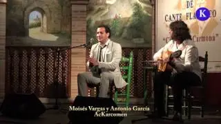 Flamenco:Moises Vargas y Antonio Garcia por Bulerias final  XXXIII Concurso Nac. Cante de Carmona