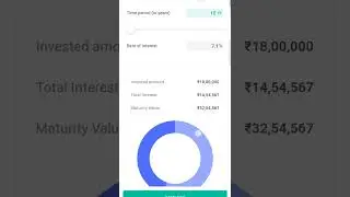 PPF calculated Monthly 5000 investment//After 15 years get 32 lakh // # you tube #shorts