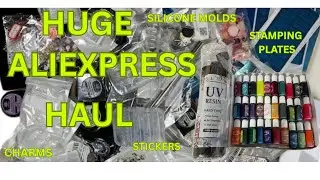 HUGE ALIEXPRESS HAUL NAIL ART&nbsp;HAUL