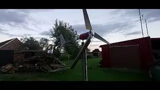 Vėjo jėgainės skirtos vendens sildymui gamyba. nr1
