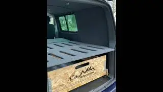 VW transporter t5 kombi bed project