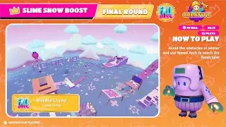Fall Guys: Slime Snow Boost[My Map]
