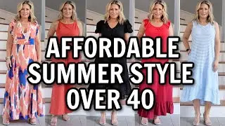 Affordable Summer Style Over 40 | MsGoldgirl