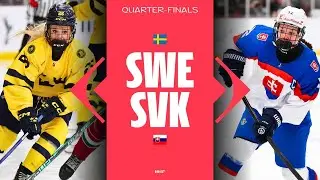 Quarter-finals: Sweden vs Slovakia | 2026 U18 #WomensWorlds