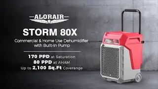 Alorair Storm 80X Commercial & Industrial Dehumidifier