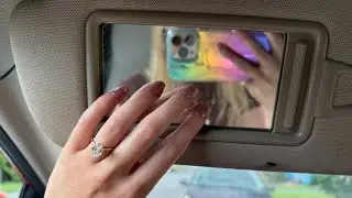 ASMR In My Car ➜ tapping, scratching, rain sounds, and more