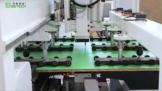 【CNC Drilling and cutting integrated machine】#youtube #cnc #machine #woodworking #manufacturing