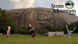 STONE MOUNTAIN Georgia | Crazy Humongous Quartz Monzonite Dome Monadnock 16 miles from Atlanta!!