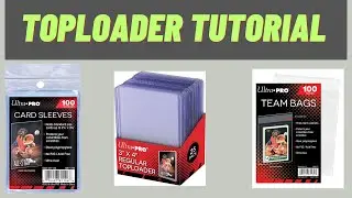 Учебное пособие по Toploader &mdash; как загружать карты сверху (Pokemon, MTG)