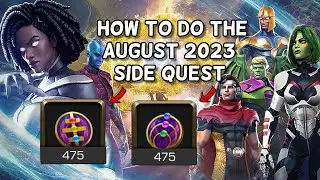 How The August Side Quest 2023 Works | Event Breakdown and Guide | Marvel Contest of Champions