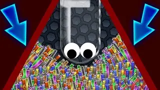 SLITHER.IO - NEW INVISIBLE NINJA SKIN 2.0 UPDATE GAMEPLAY - 2B SCORE WORLD RECORD!