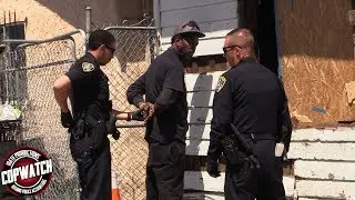Copwatch | Homeless in Abandoned House Arrested for Warrant