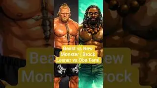 Brock Lesnar vs Oba Femi | Desi Dangal &ndash; Beast vs New Monster #wwe #wwesuperstar
