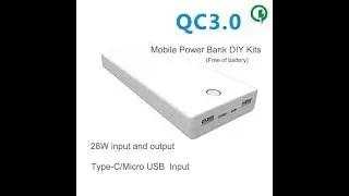 Настоящий Повербанк (Power Bank Qualcomm 3) настоящих 2.5 ампера