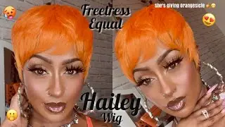 OMG the Best Pixie Wig ! | Freetress Equal Synthetic Hailey Wig | Ilahaya Brianna