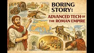 Boring Story: The Advanced Tech of The Roman Empire | history for sleep