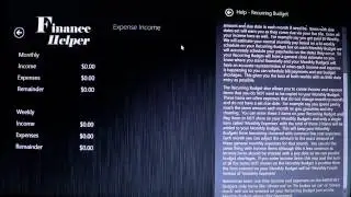 Top Ten Windows 8 free apps   Finance helper