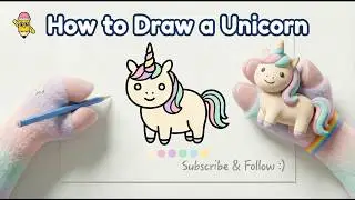 Let&rsquo;s Draw a Unicorn Together! 🦄 Easy Drawing for Beginners #HowToDraw #DrawingForKids #EasyDrawing