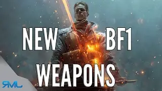 NEW DLC WEAPONS - Battlefield 1 They Shall Not Pass