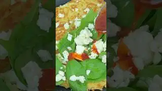 Filled Potato Omlette 🥙 #shorts #asmr #recipe