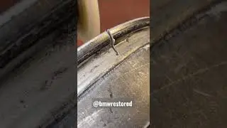 wheel welding in action #welding #alloywheels #cars