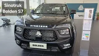 Подробный обзор пикапа Sinotruk Bolden S7 2025 года