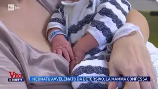 Neonato avvelenato da detersivo, la mamma confessa - Vita in diretta 18/12/2025