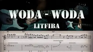 Woda Woda - Litfiba | TABS | GUITAR COVER | TUTORIAL | SPARTITO