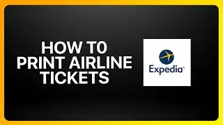 How To Print Airline Tickets From Expedia Tutorial