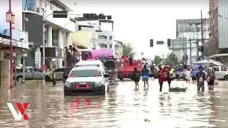 Bird Eye Footage Reveals Widespread Flood Damage As Waters Begin To Recede In Hat Yai | VERTEX