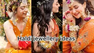 💛 Haldi Jewellery Ideas for Bride 2025 | Unique Floral & Trendy Haldi Jewellery Designs