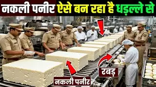 सर्दीयो मे नकली पनीर कैसे बनाया जा रहा है धड़ल्ले से | Shocking Fake Cheese Making Process Exposed