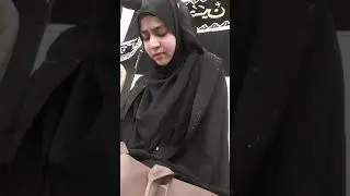 Marsiya Basilsila Shahadat Bibi Syedaع    Falak Zehra Rizvi - Ayyam e Azaaye Fatimaع 2021