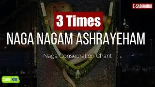 3 Times - Naga Nagam Ashrayeham _ Naga Consecration Chant _ Naga Pratistha