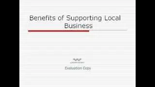 The Benefits of Supporting Local Business
