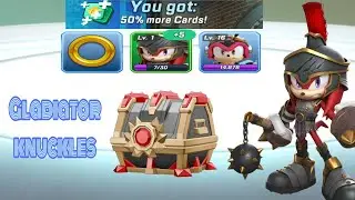 Sonicforces Speed battle ⚡ GLADIATOR KNUCKLES #sonicthehedgehog #sega #sonic 