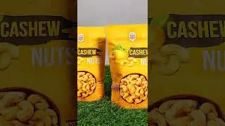 We Make Cashew Nuts Packaging Pouch Design and Printing