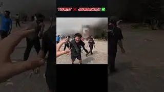 a tourist got stuck in nepal protes🤣 #shortsviral #shorts #nepal #protest #kathmandu #nepalprotest