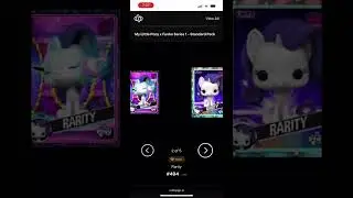 Grail Pull Funko NFT My Little Pony Pack Rip