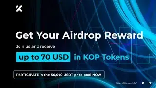 KOP Token Airdrop !!! Crypto Gratis #cryptocurrency #uanggratis $#aplikasipenghasiluang