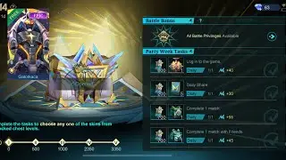 How to get FREE EPIC SKINS from M4 Battle Night Chest | Mobile Legends