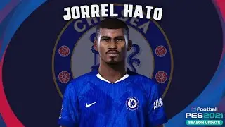 Jorrel Hato🇳🇱 (Chelsea) How to create in Pes 2021