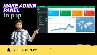 How to Create an Admin Panel in PHP with MySQL | Full Tutorial for Beginners